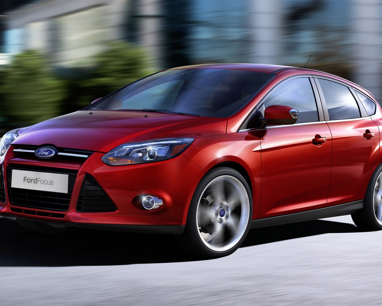 Ford Focus Hatchback 5-door - 2011 HD wallpaper #1 - 1280x1024