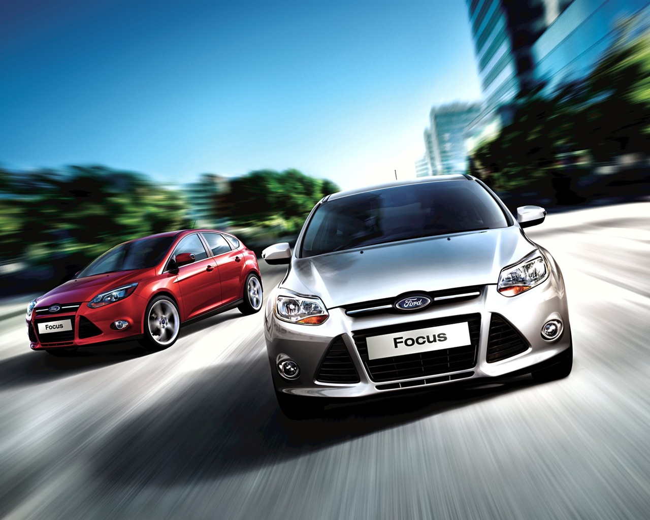 Ford Focus Hatchback 5-door - 2011 HD wallpaper #4 - 1280x1024