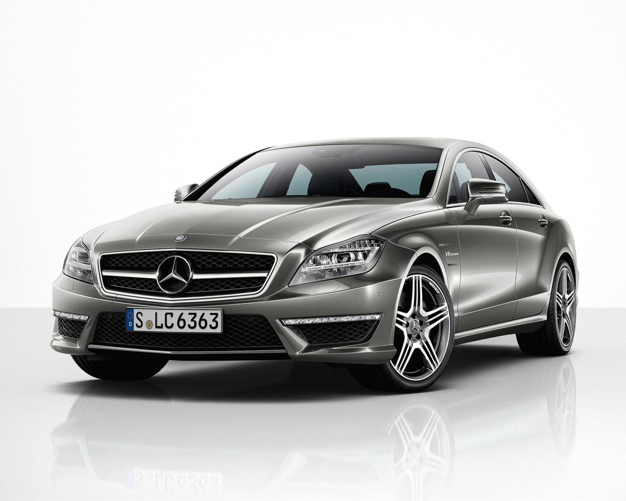 Mercedes-Benz CLS63 AMG - 2010 fonds d'écran HD #2 - 1280x1024