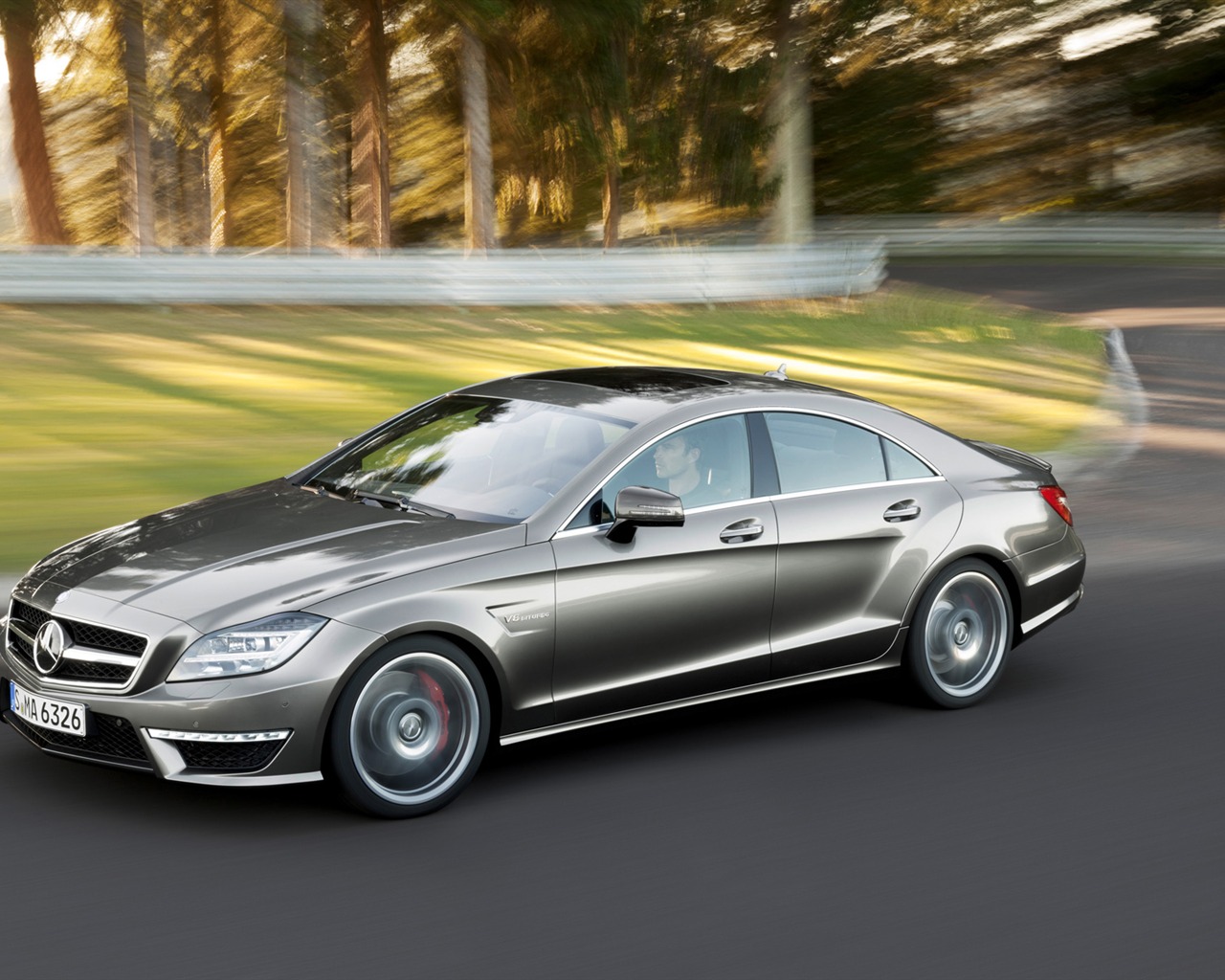 Mercedes-Benz CLS63 AMG - 2010 fonds d'écran HD #16 - 1280x1024