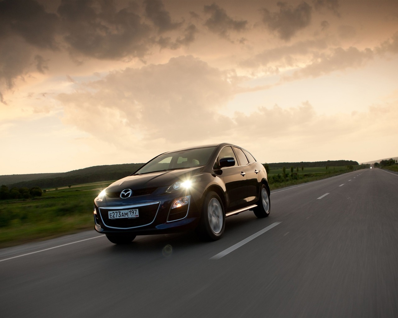 Mazda CX-7 bis 2010 HD Wallpaper #12 - 1280x1024