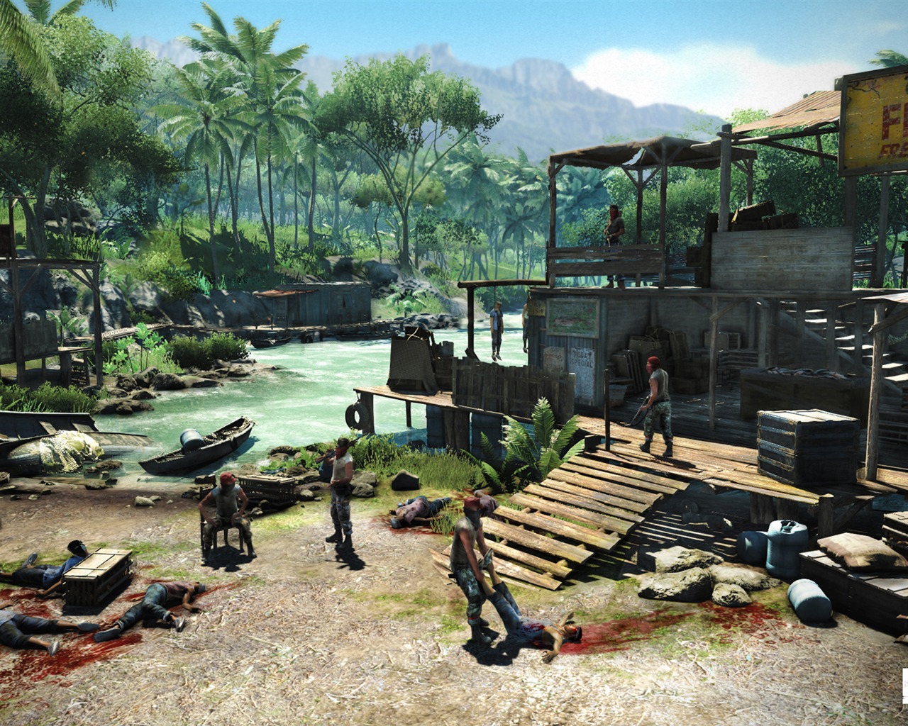 Far Cry 3 fondos de pantalla HD #1 - 1280x1024
