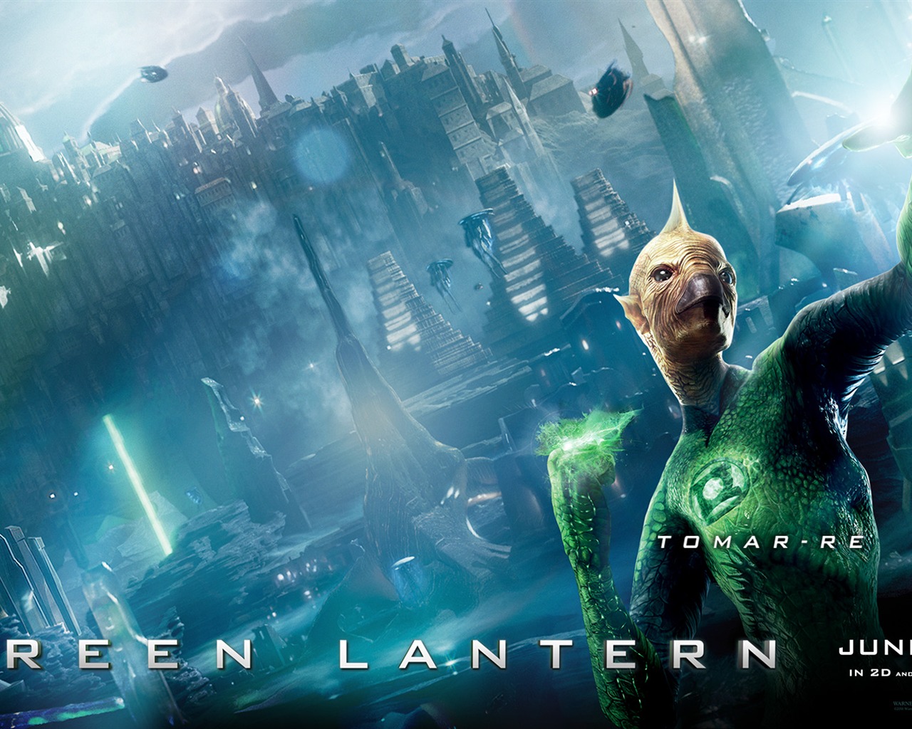 2011 Green Lantern HD wallpapers #2 - 1280x1024