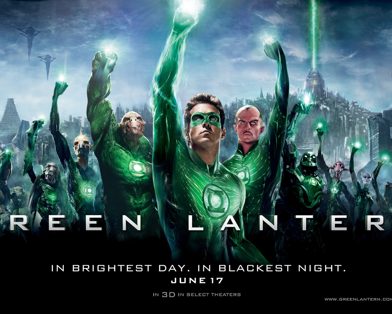 2011 Green Lantern HD Wallpaper #7 - 1280x1024