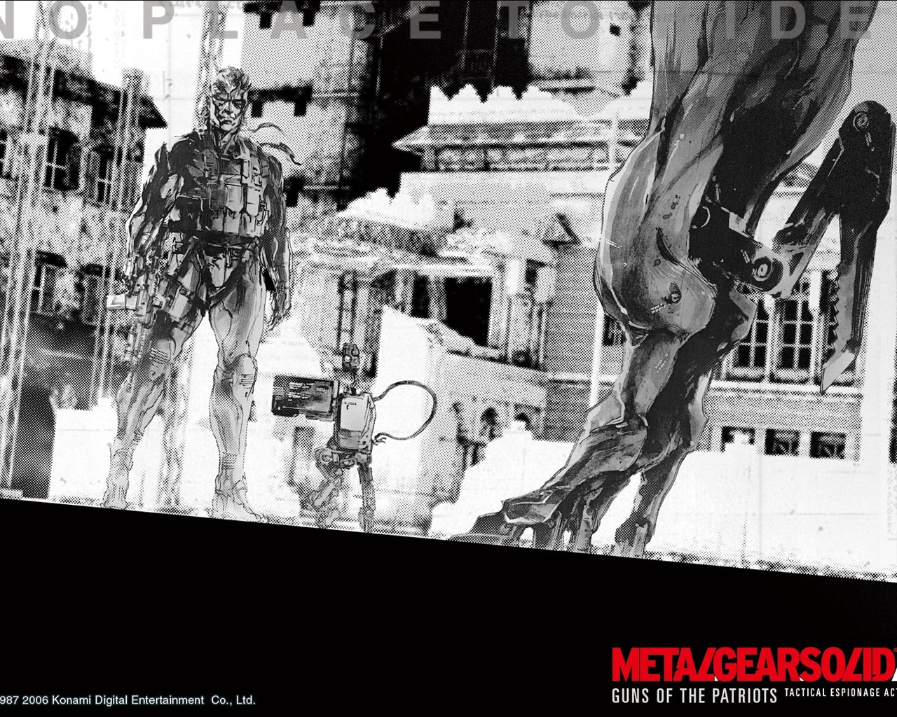 Metal Gear Solid 4: Guns of Patriots les fonds d'écran #4 - 1280x1024