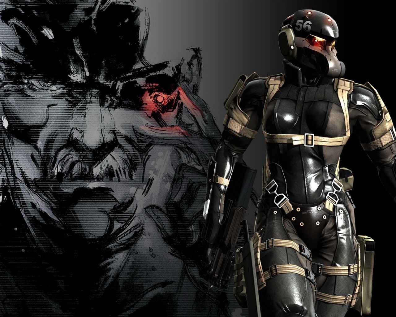 Metal Gear Solid 4: Guns патриотов обои #6 - 1280x1024