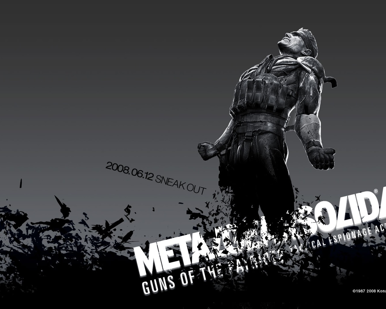 Metal Gear Solid 4: Guns of Patriots les fonds d'écran #15 - 1280x1024
