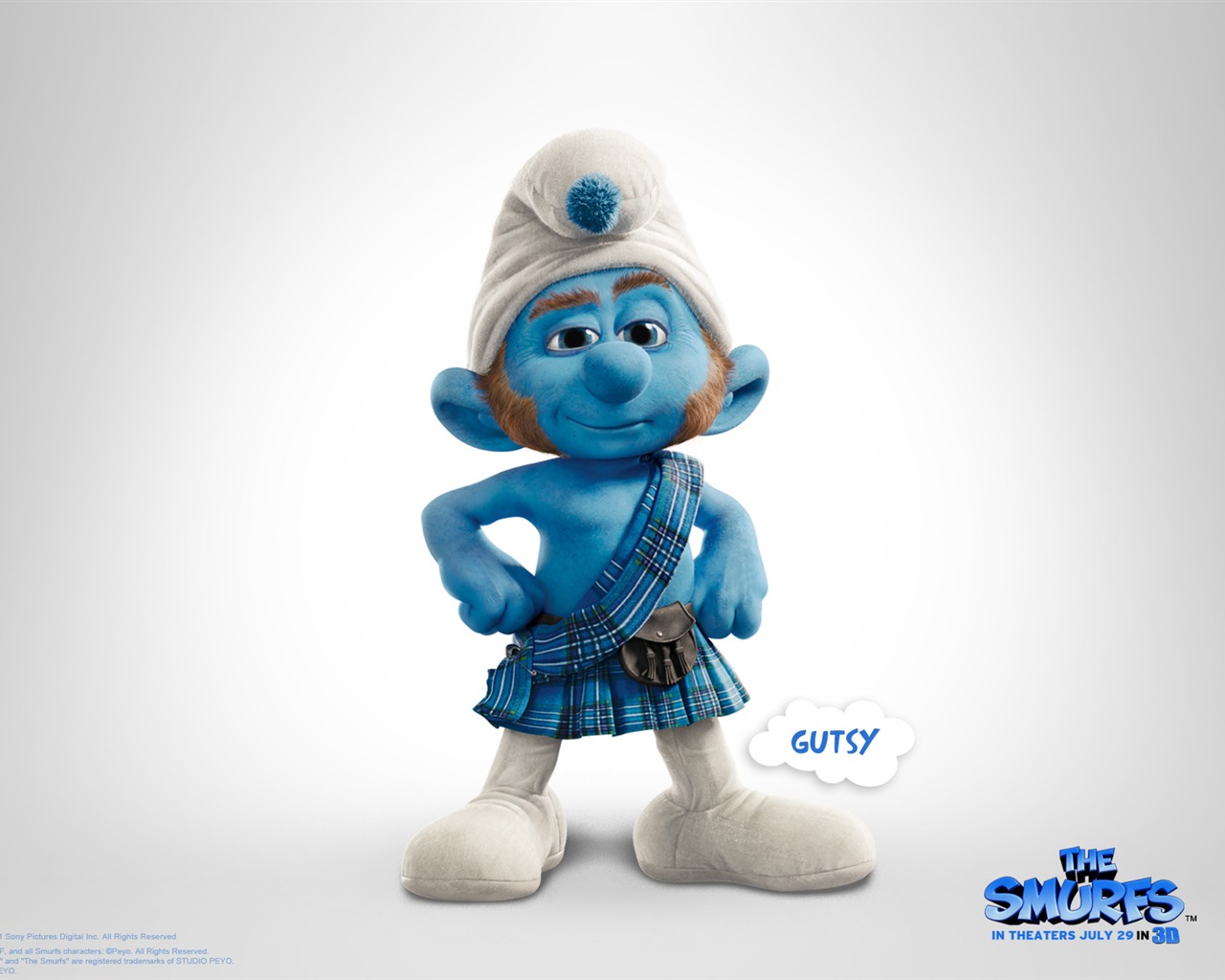 The Smurfs 蓝精灵 壁纸专辑3 - 1280x1024
