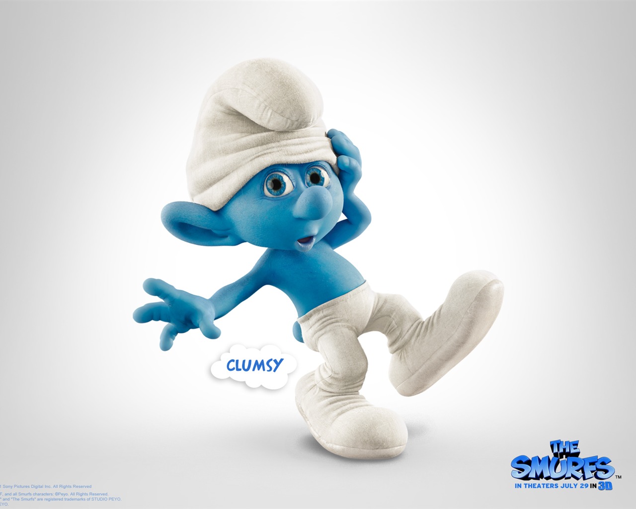 The Smurfs 蓝精灵 壁纸专辑4 - 1280x1024