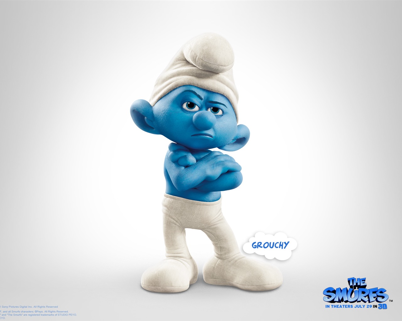 The Smurfs 蓝精灵 壁纸专辑6 - 1280x1024
