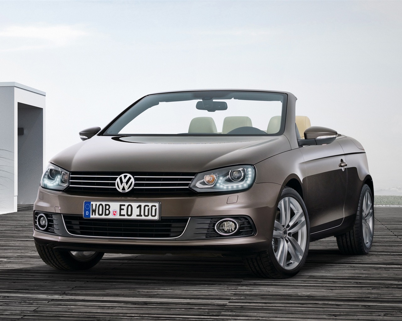 Volkswagen Eos - 2011 HD wallpaper #1 - 1280x1024