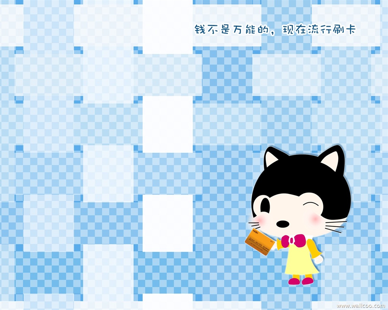 Baby cat cartoon wallpaper (4) #9 - 1280x1024