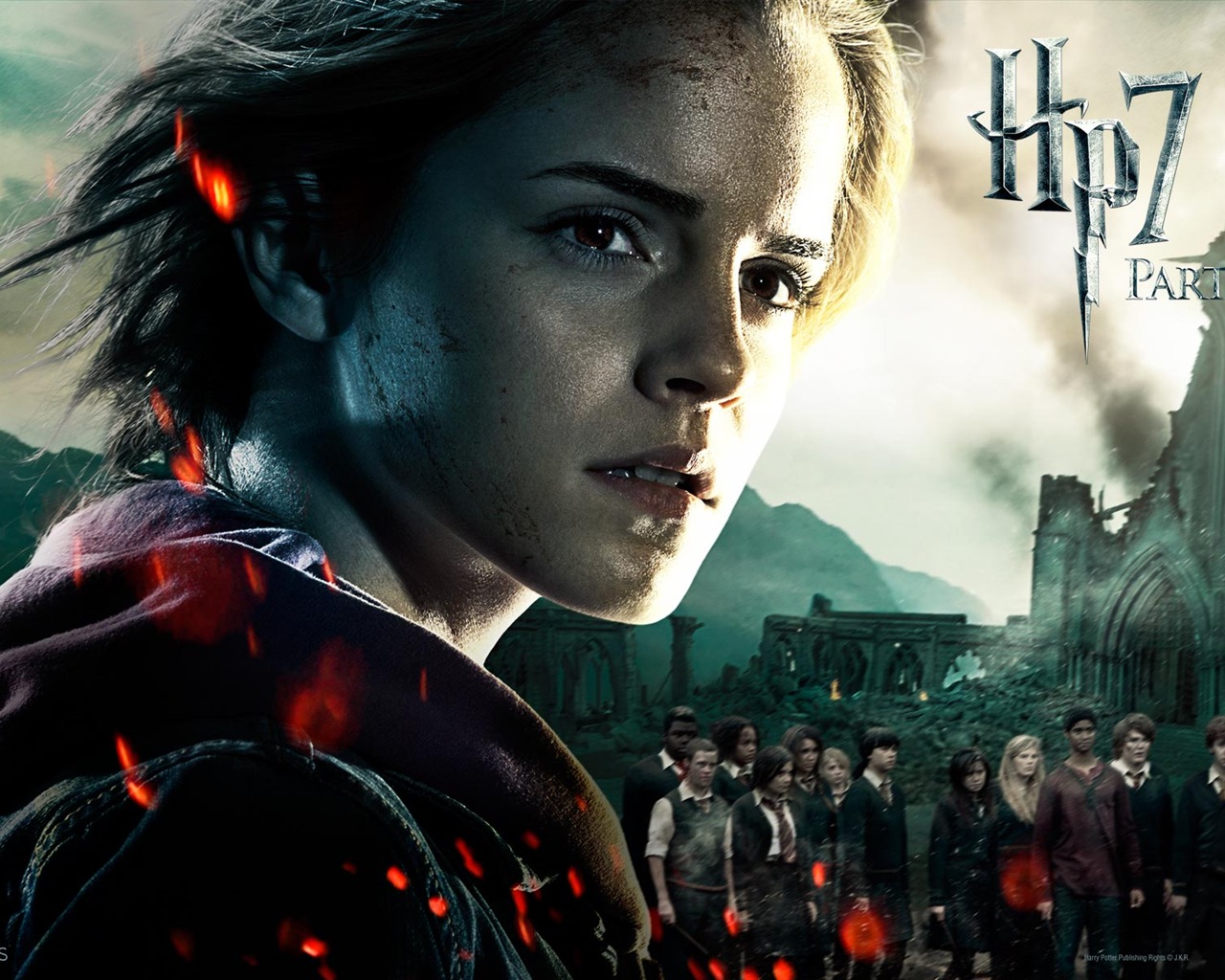 2011 Harry Potter et le Reliques de la Mort HD wallpapers #12 - 1280x1024