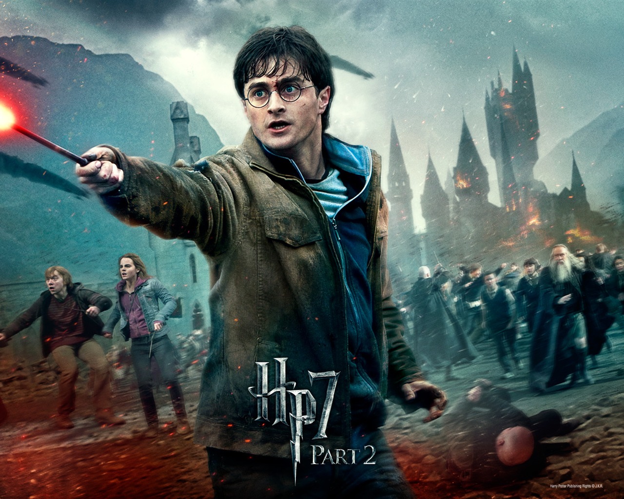 Harry Potter and the Deathly Hallows 哈利·波特与死亡圣器 高清壁纸20 - 1280x1024