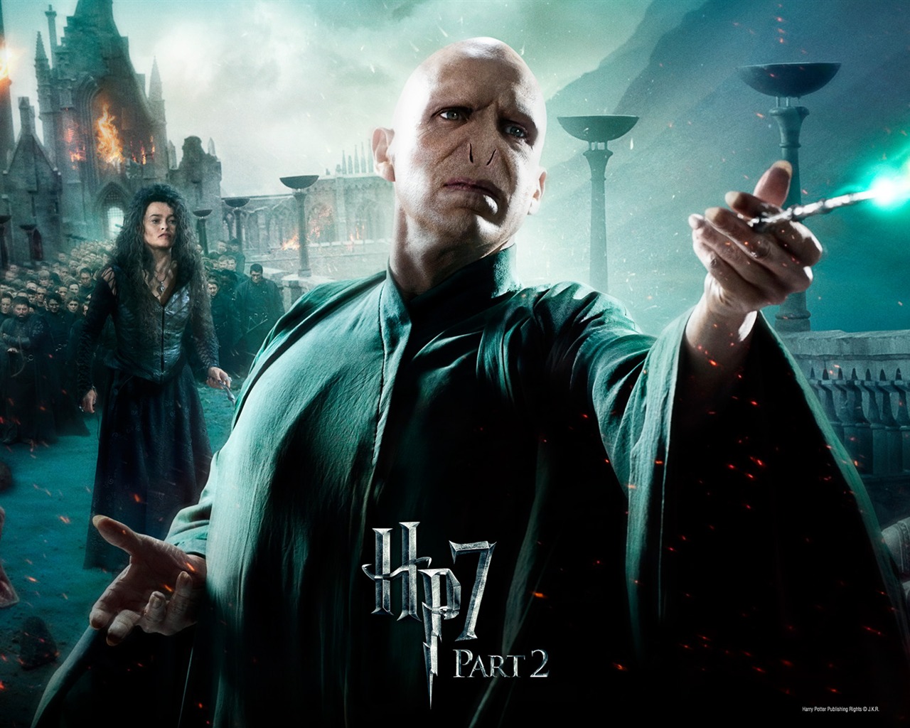 Harry Potter and the Deathly Hallows 哈利·波特与死亡圣器 高清壁纸21 - 1280x1024