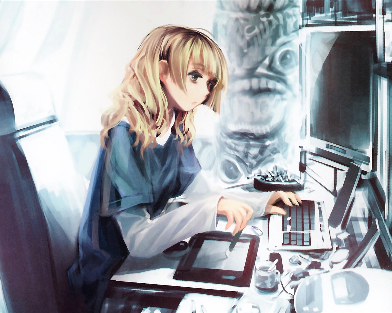 Anime girl HD Wallpaper #19 - 1280x1024
