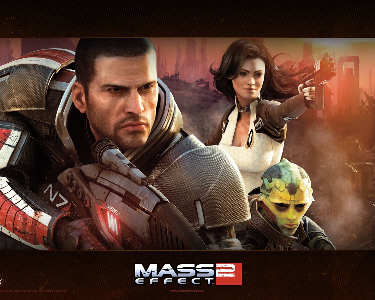 Mass Effect 2 质量效应2 高清壁纸4 - 1280x1024