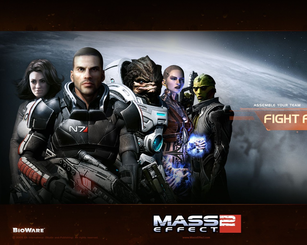 Mass Effect 2 质量效应2 高清壁纸6 - 1280x1024