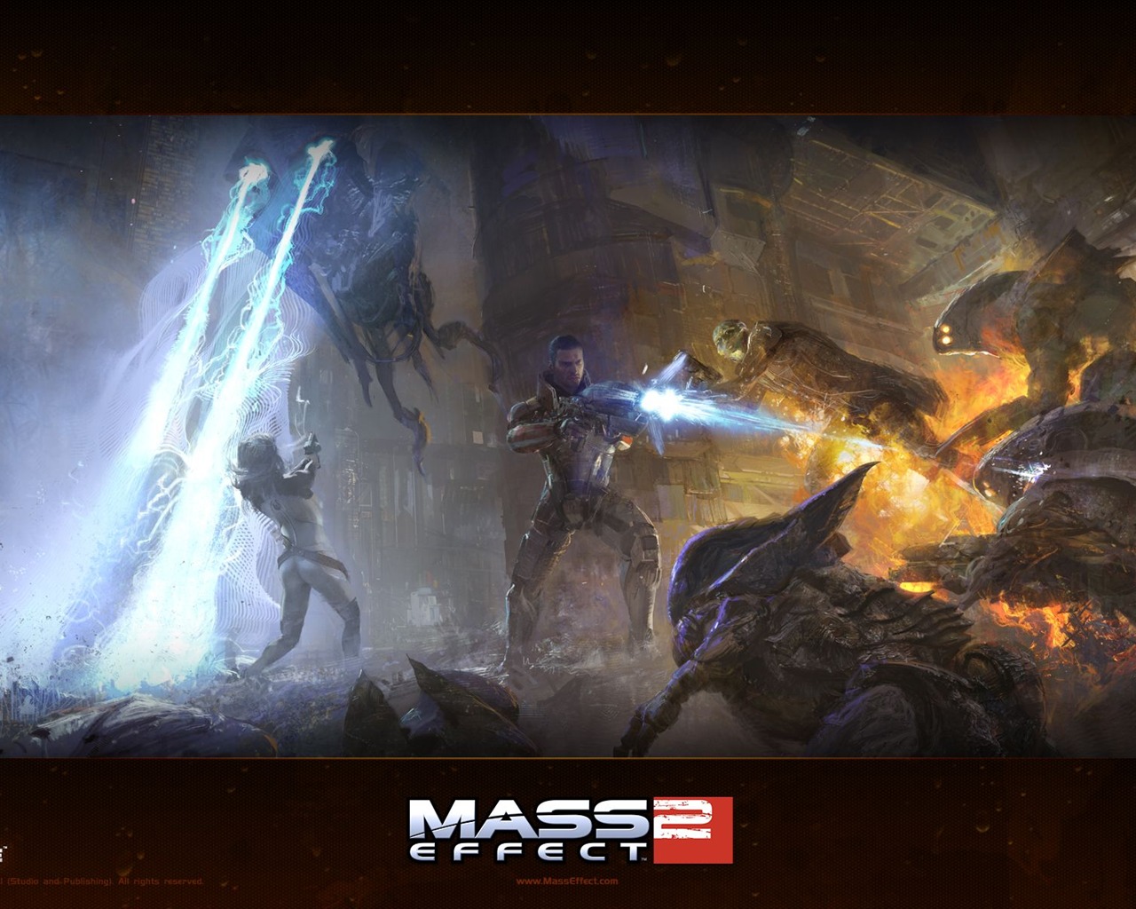 Mass Effect 2 fonds d'écran HD #7 - 1280x1024
