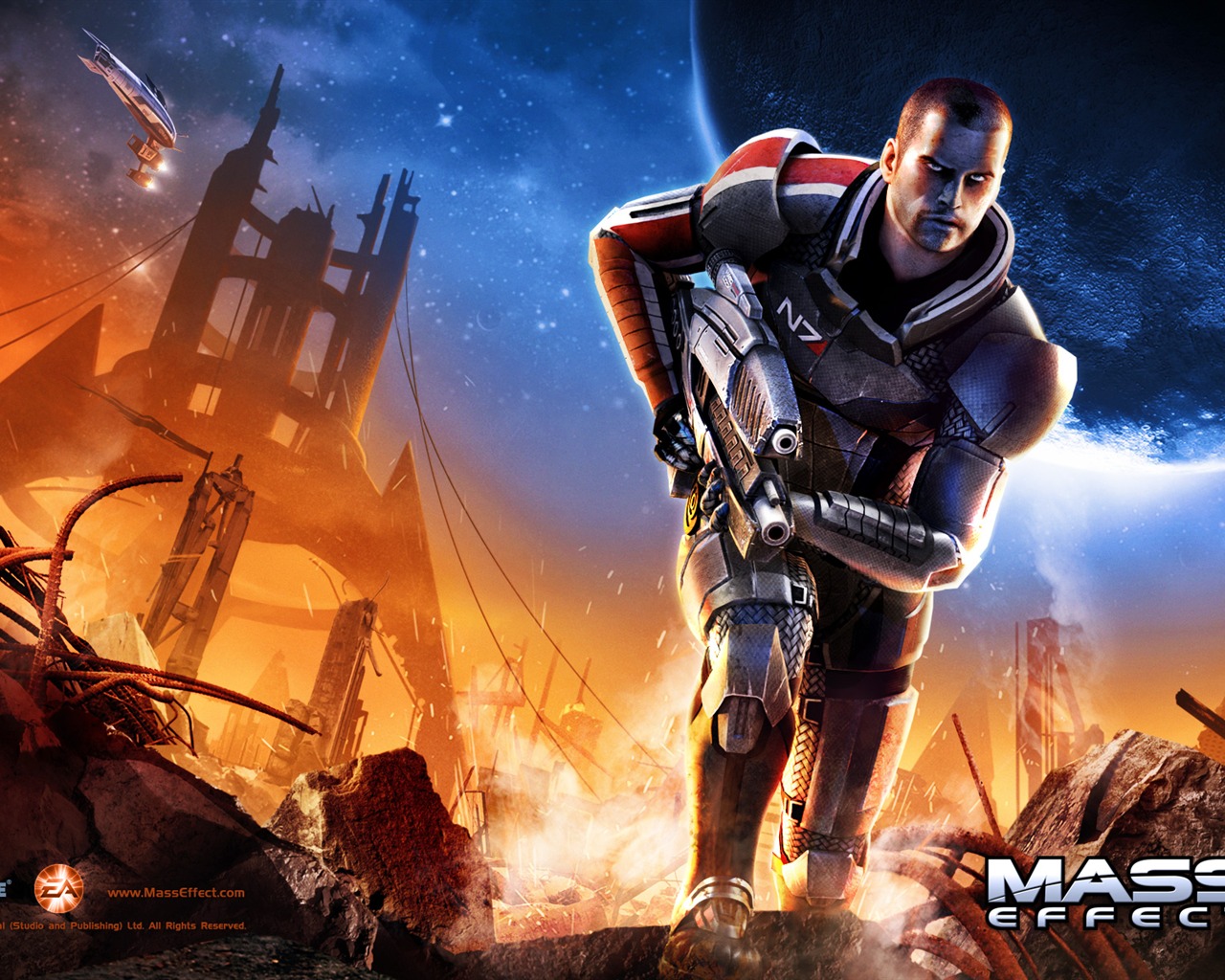 Mass Effect 2 质量效应2 高清壁纸11 - 1280x1024