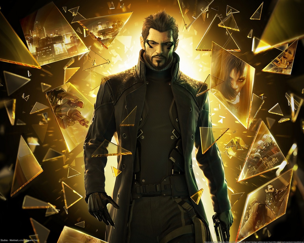 Deus Ex: Human Revolution 殺出重圍3：人類革命 高清壁紙 #1 - 1280x1024