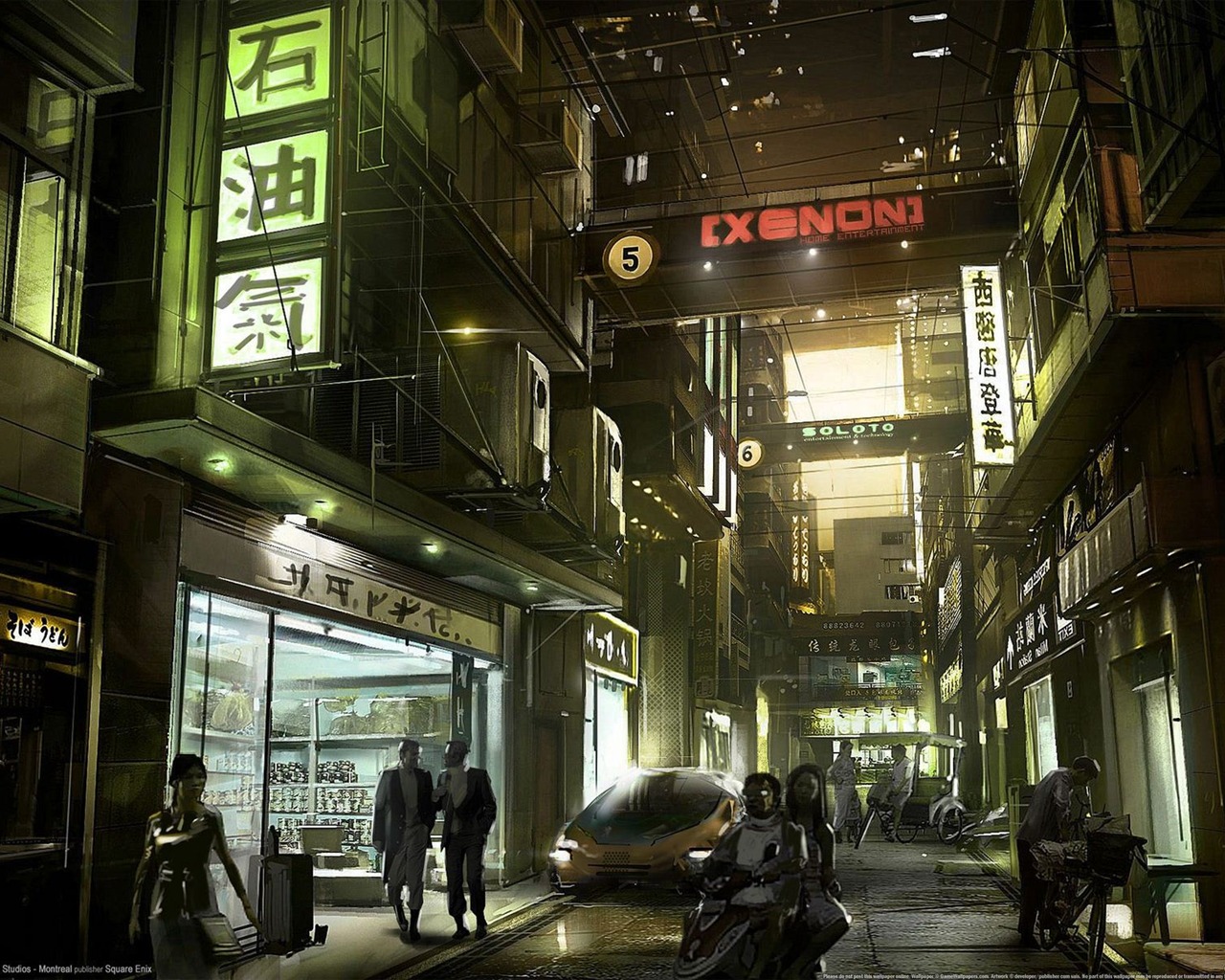 Deus Ex: Human Revolution HD Tapety na plochu #7 - 1280x1024
