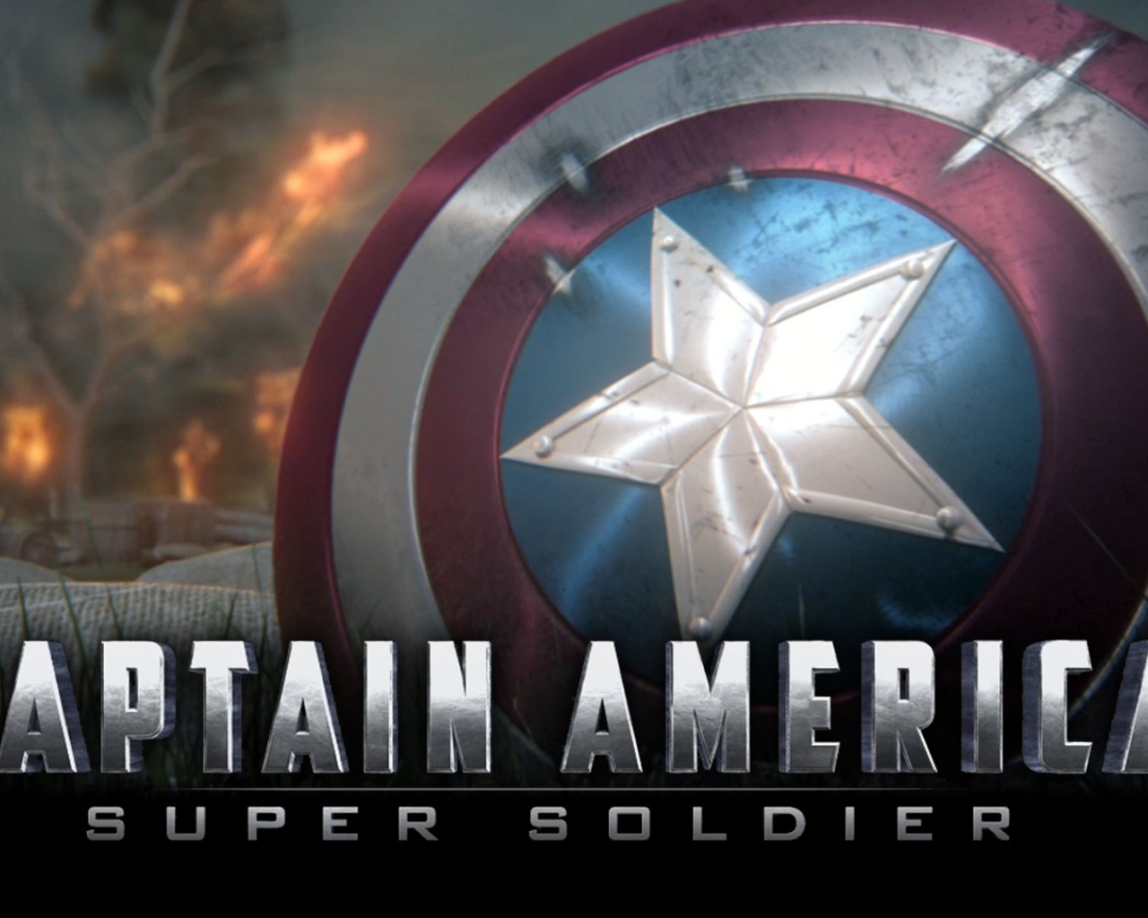 캡틴 아메리카 : 첫번째 아벤저의 HD 배경 화면 #12 - 1280x1024