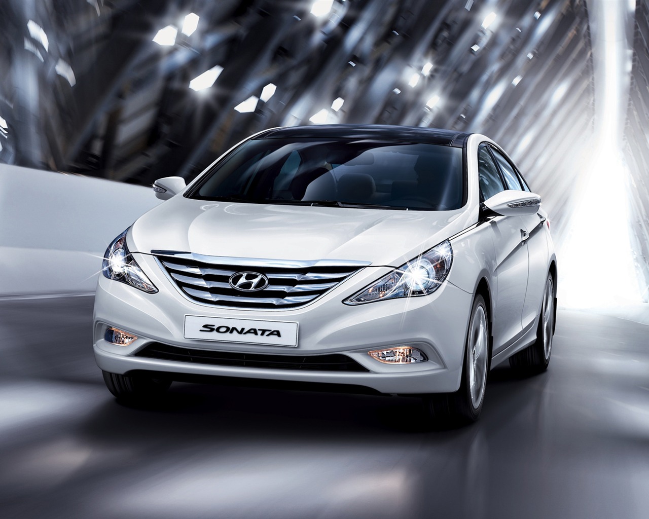 Hyundai Sonata - 2009 HD wallpapers #1 - 1280x1024