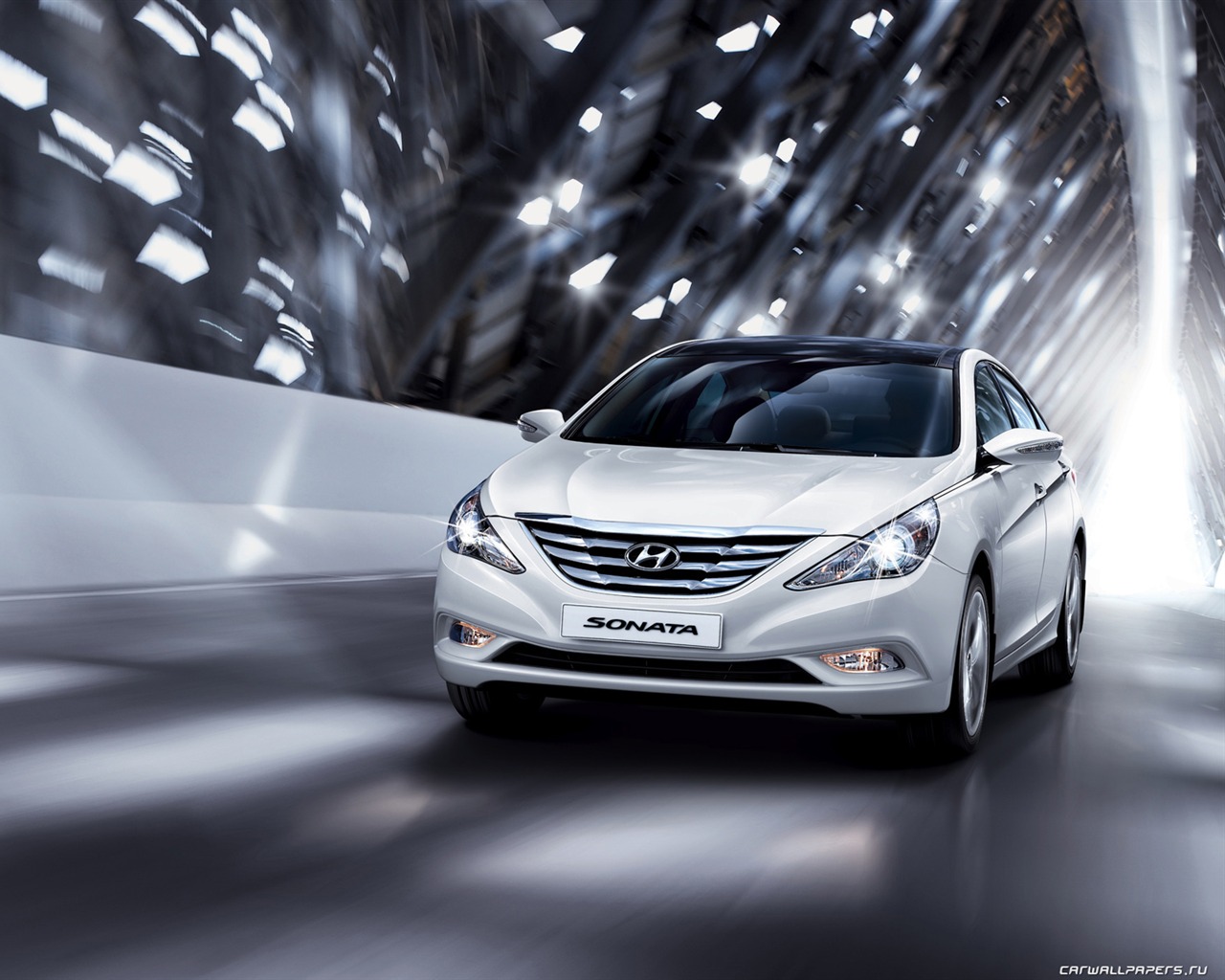 Hyundai Sonata - 2009 HD Wallpaper #2 - 1280x1024