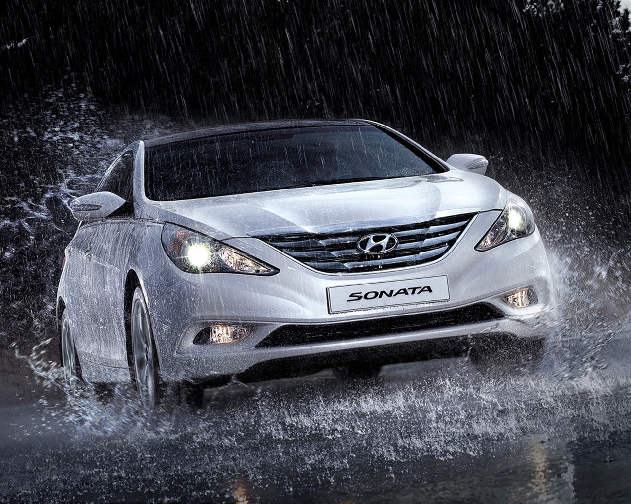 Hyundai Sonata - 2009 fonds d'écran HD #6 - 1280x1024