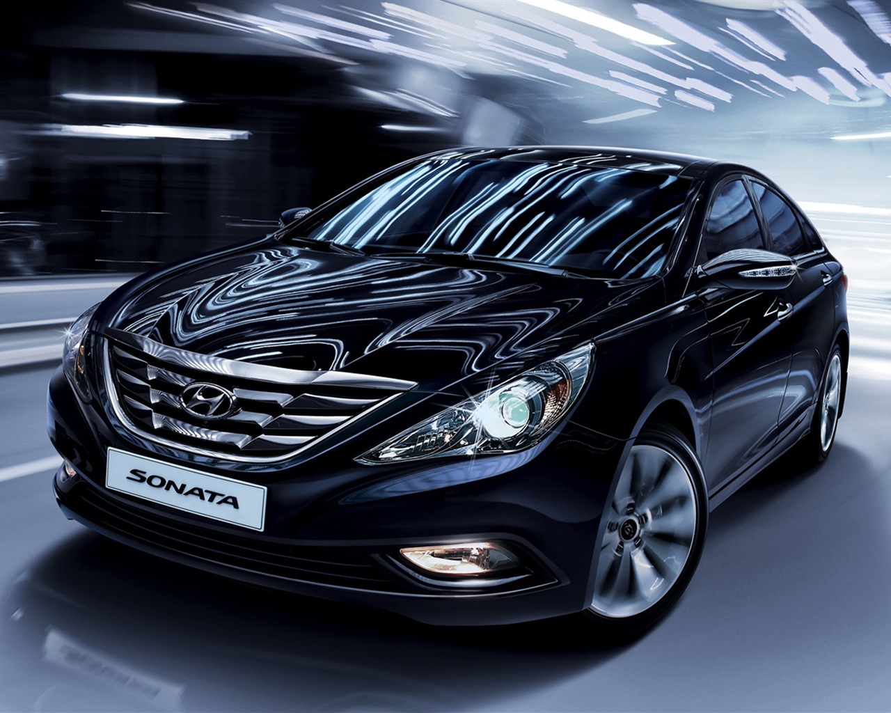 Hyundai Sonata - 2009 HD Wallpaper #8 - 1280x1024