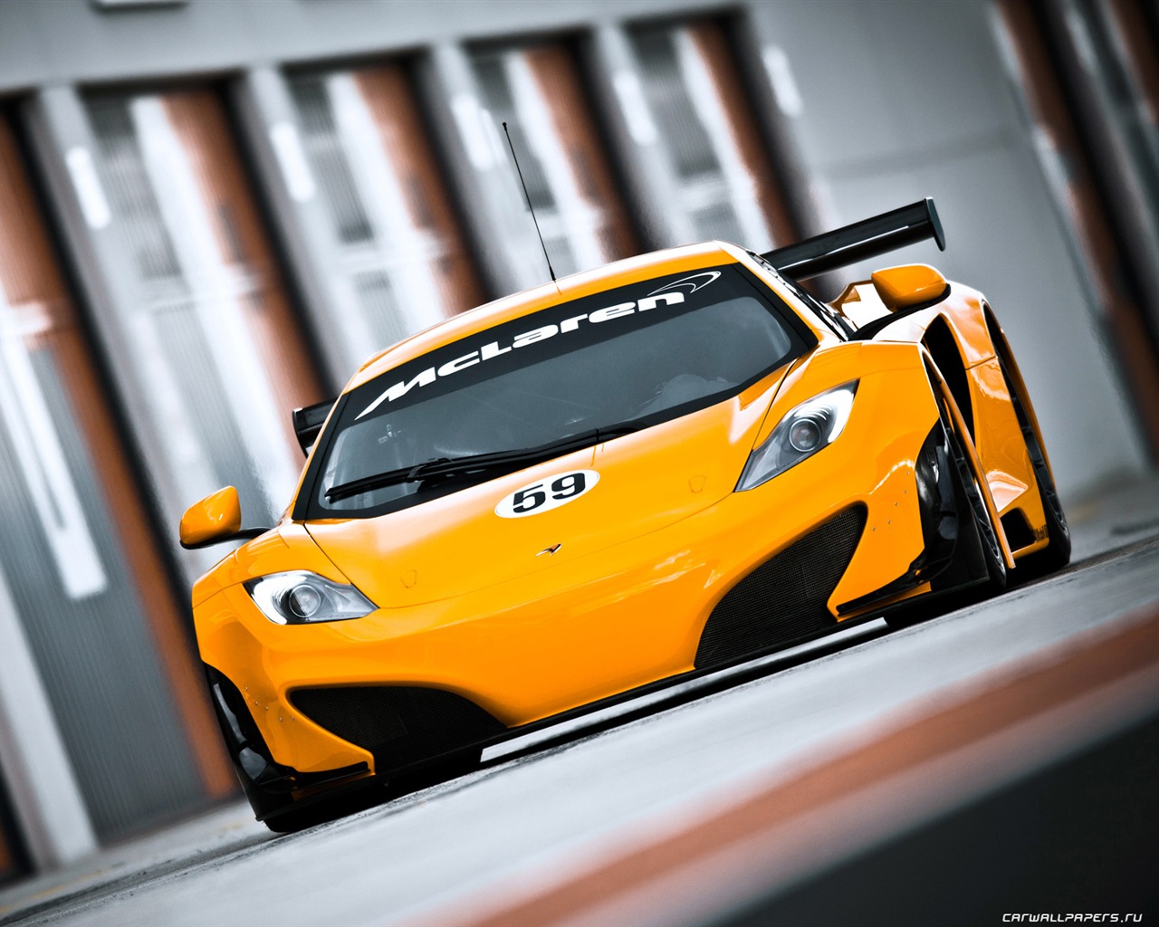 McLaren MP4-12C GT3 - 2011 fondos de pantalla HD #3 - 1280x1024