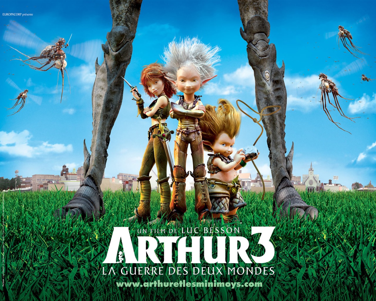 Arthur 3: The War of the Two Worlds 亚瑟3：终极对决 高清壁纸11 - 1280x1024