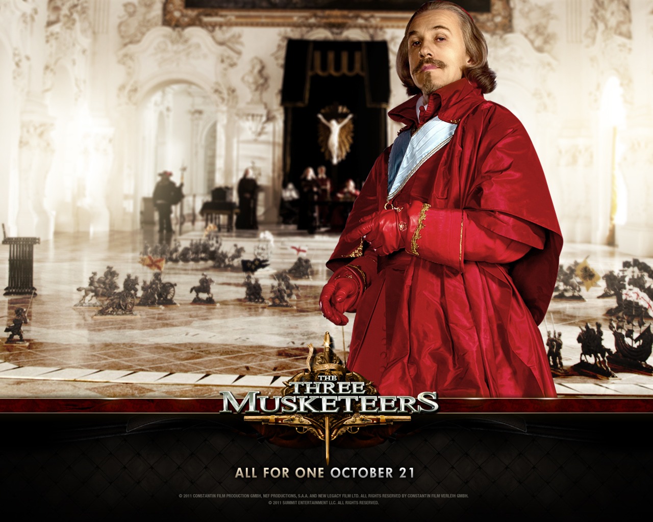 2011 The Three Musketeers wallpapers #2 - 1280x1024