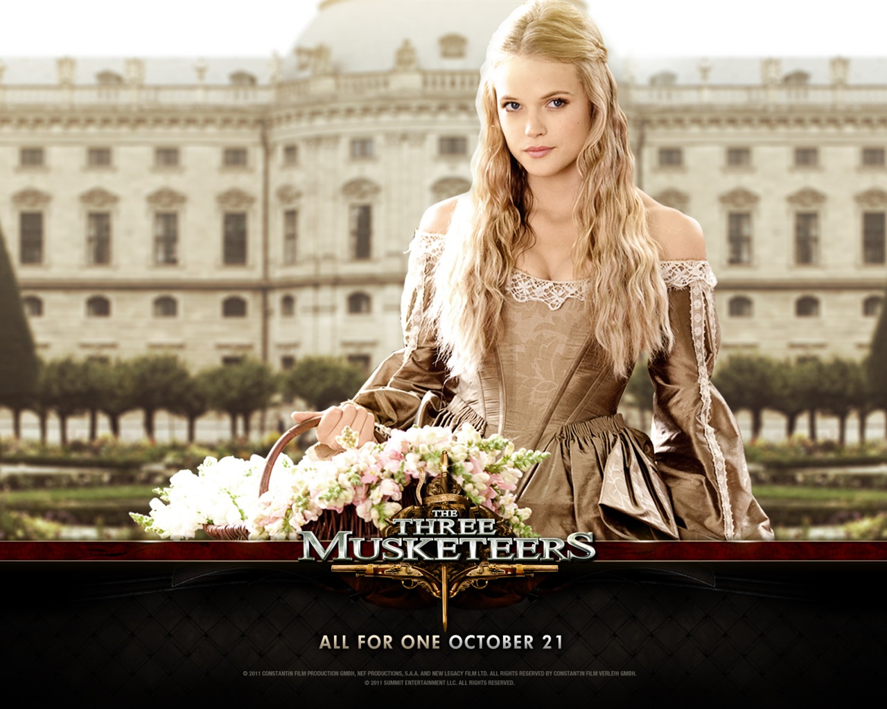 2011 The Three Musketeers wallpapers #3 - 1280x1024