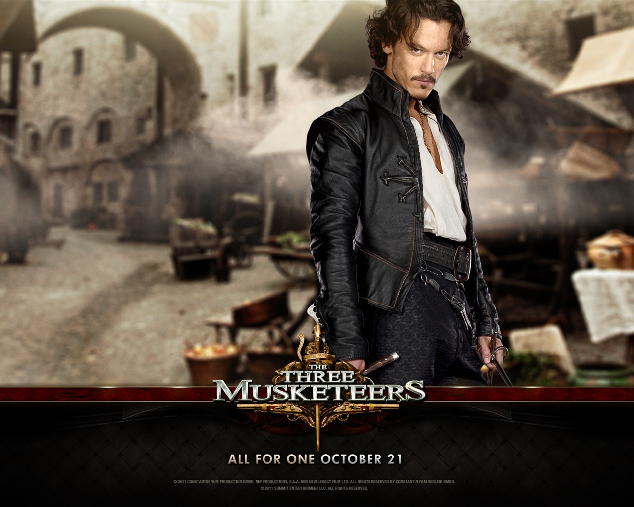 2011 The Three Musketeers wallpapers #8 - 1280x1024