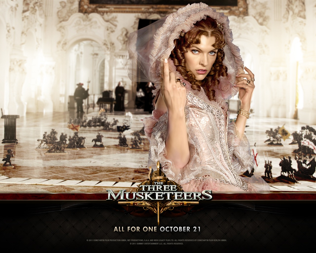2011 The Three Musketeers wallpapers #11 - 1280x1024