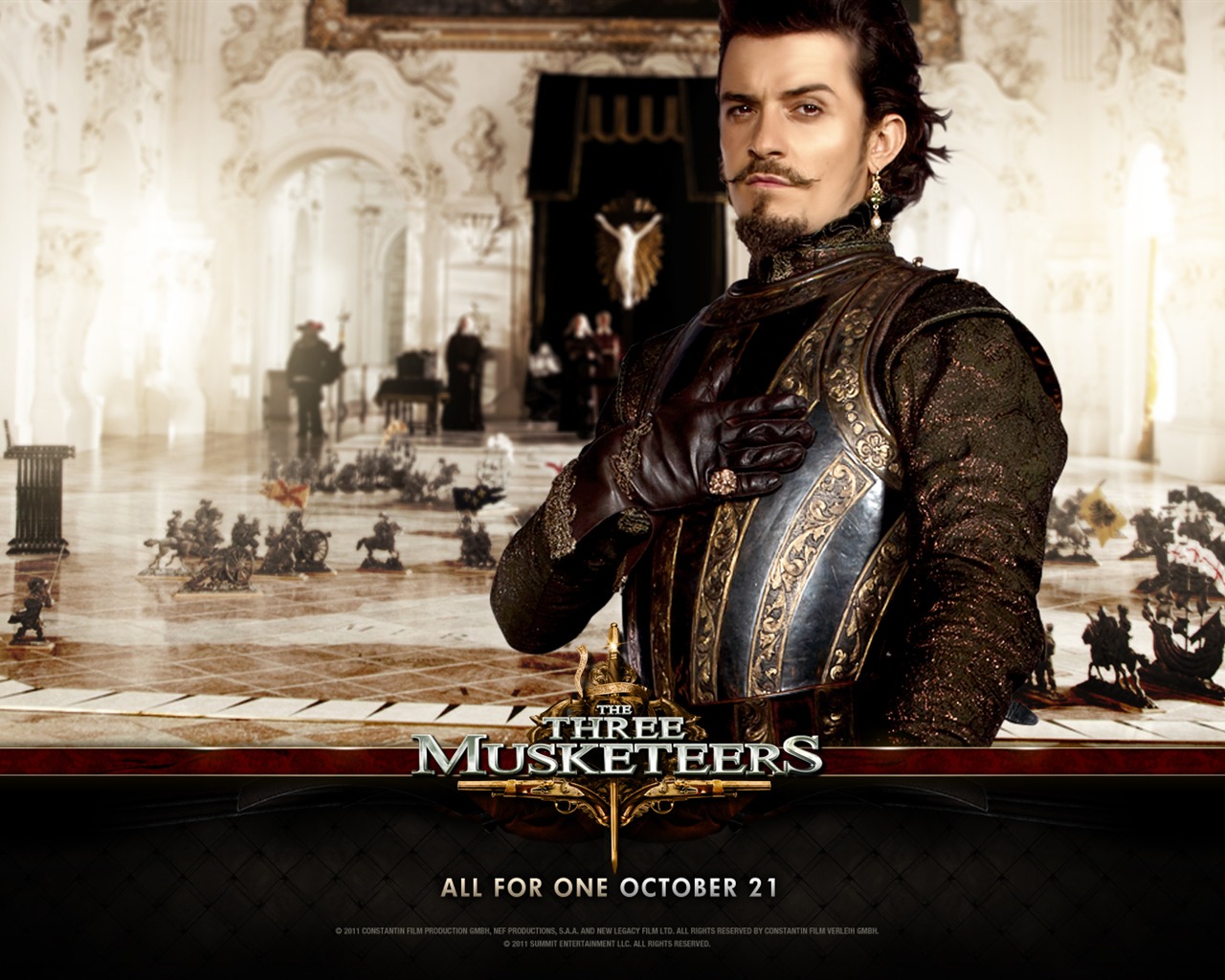 2011 The Three Musketeers wallpapers #13 - 1280x1024
