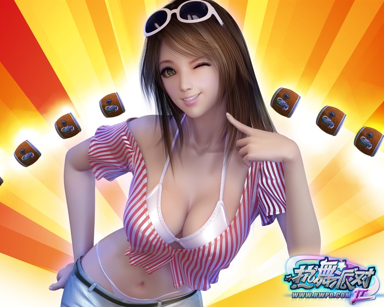 Online game Hot Dance Party II official wallpapers #19 - 1280x1024