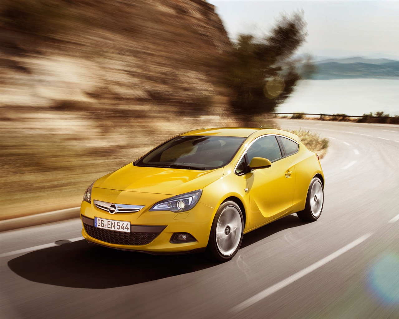 Opel Astra GTC - 2011 fonds d'écran HD #2 - 1280x1024