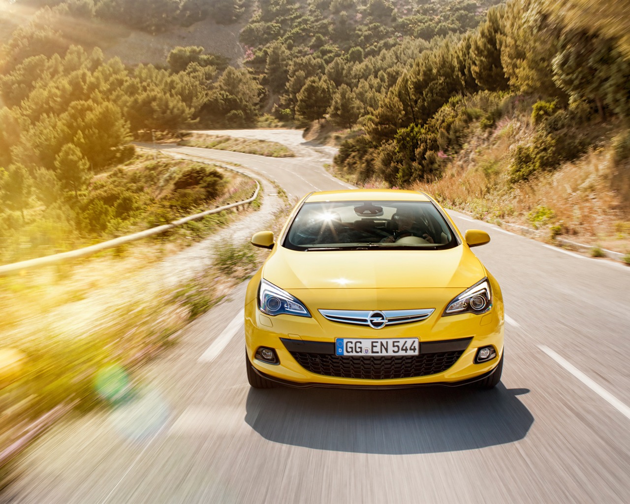 Opel Astra GTC - 2011의 HD 배경 화면 #5 - 1280x1024