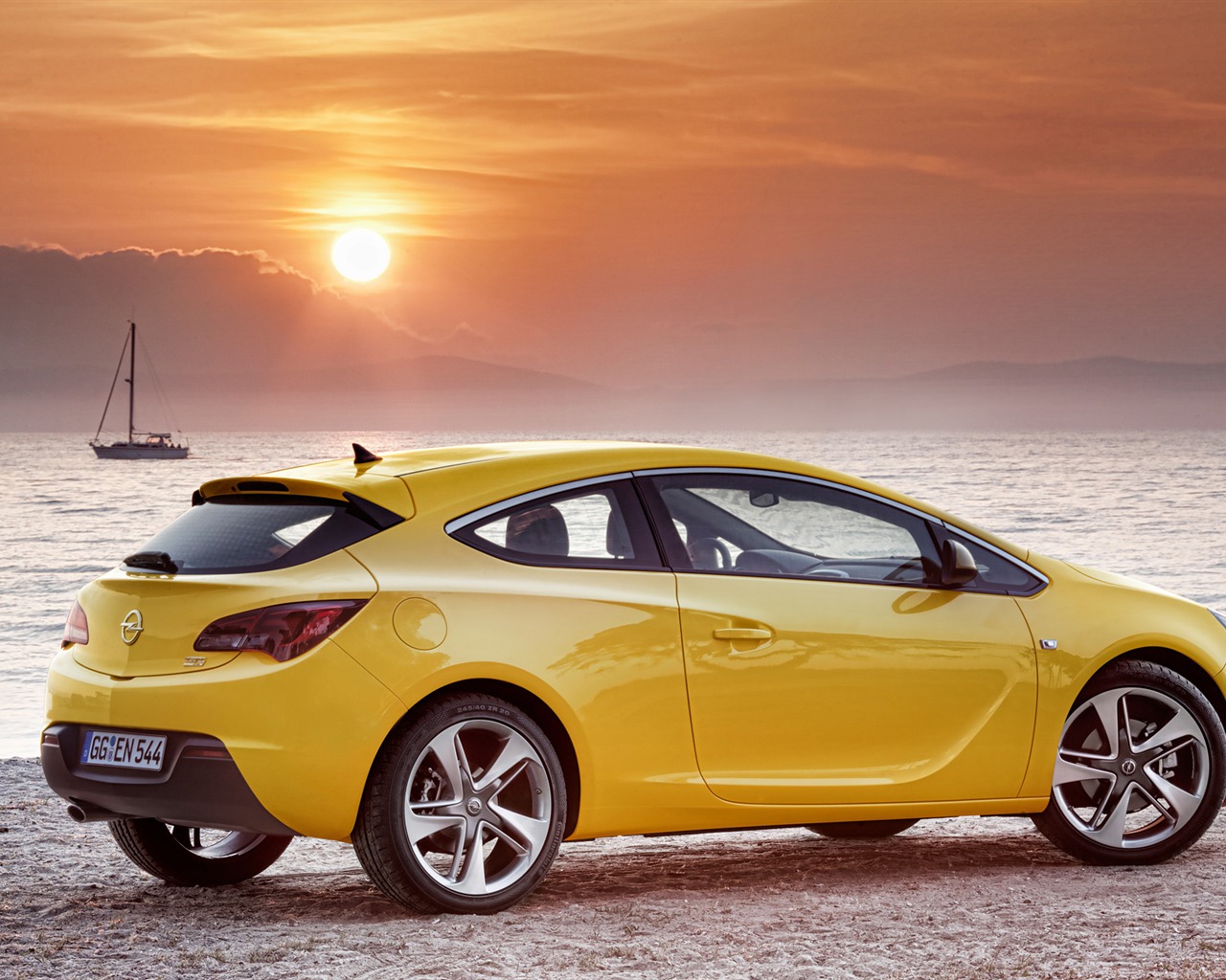 Opel Astra GTC - 2011의 HD 배경 화면 #10 - 1280x1024