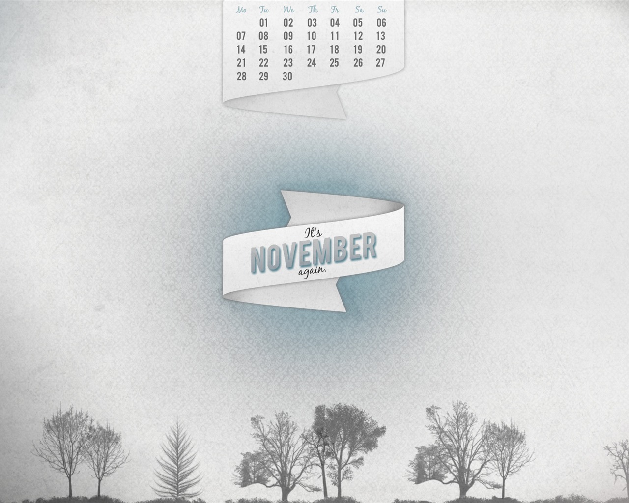 Ноябрь 2011 Календарь обои (1) #14 - 1280x1024