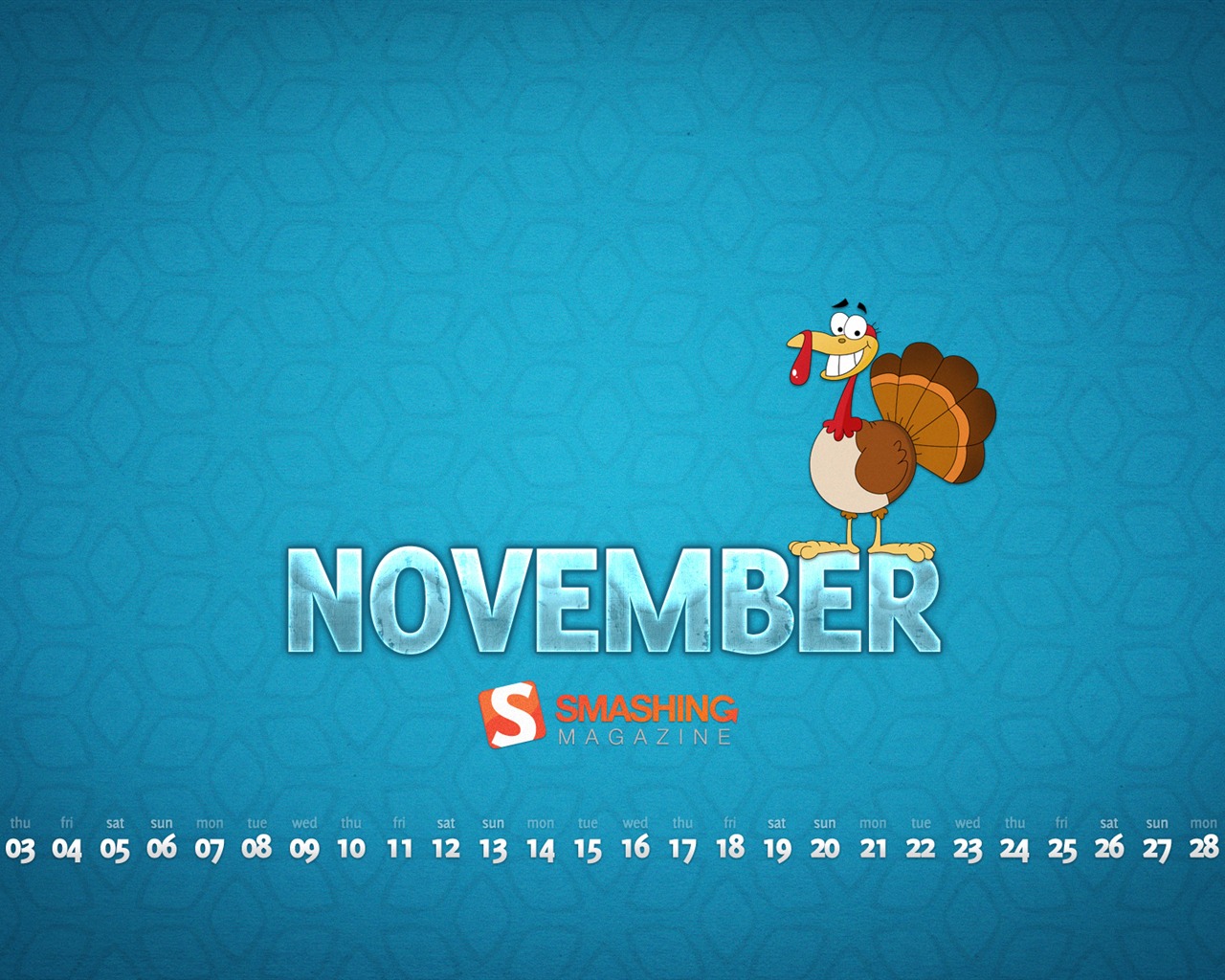 November 2011 Calendar wallpaper (2) #6 - 1280x1024