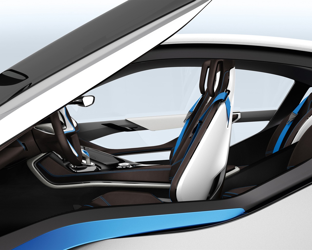 BMW i8 Concept - 2011 fonds d'écran HD #39 - 1280x1024