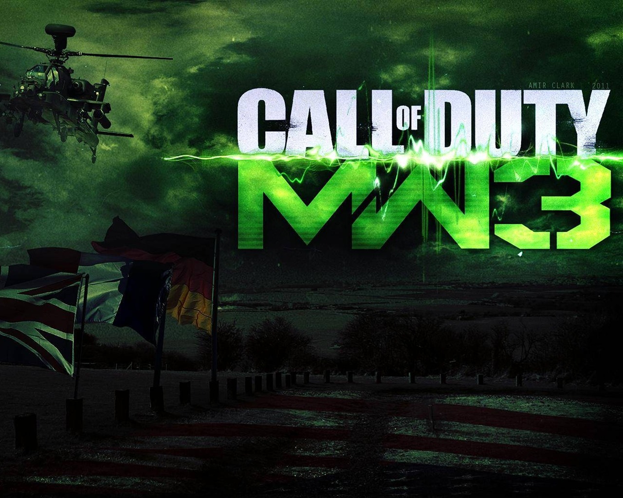 Call of Duty: MW3 使命召唤8：现代战争3 高清壁纸3 - 1280x1024