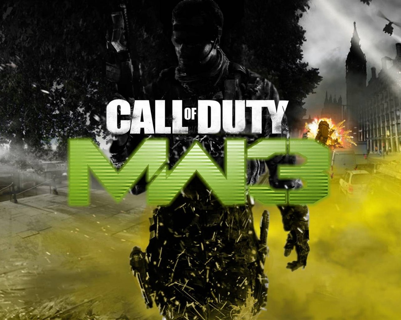 Call of Duty: MW3 使命召唤8：现代战争3 高清壁纸4 - 1280x1024