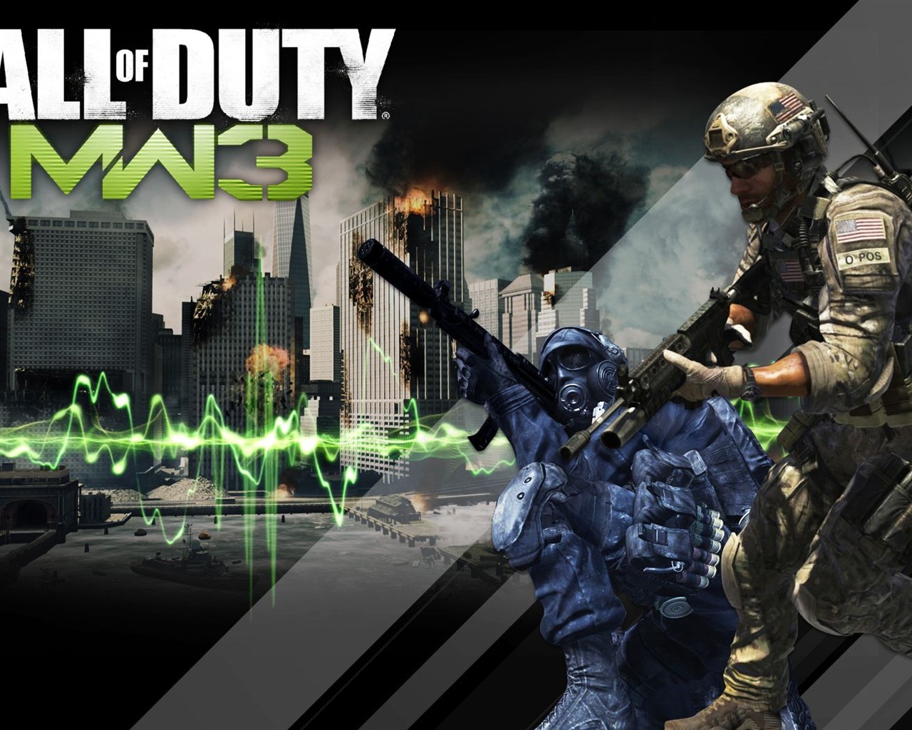 Call of Duty: MW3 使命召唤8：现代战争3 高清壁纸8 - 1280x1024