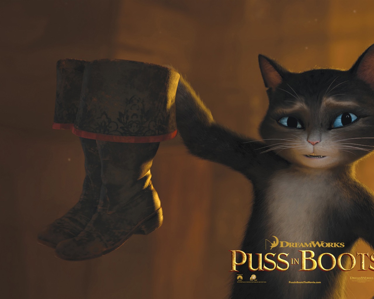Puss in Boots 穿靴子的猫 高清壁纸7 - 1280x1024