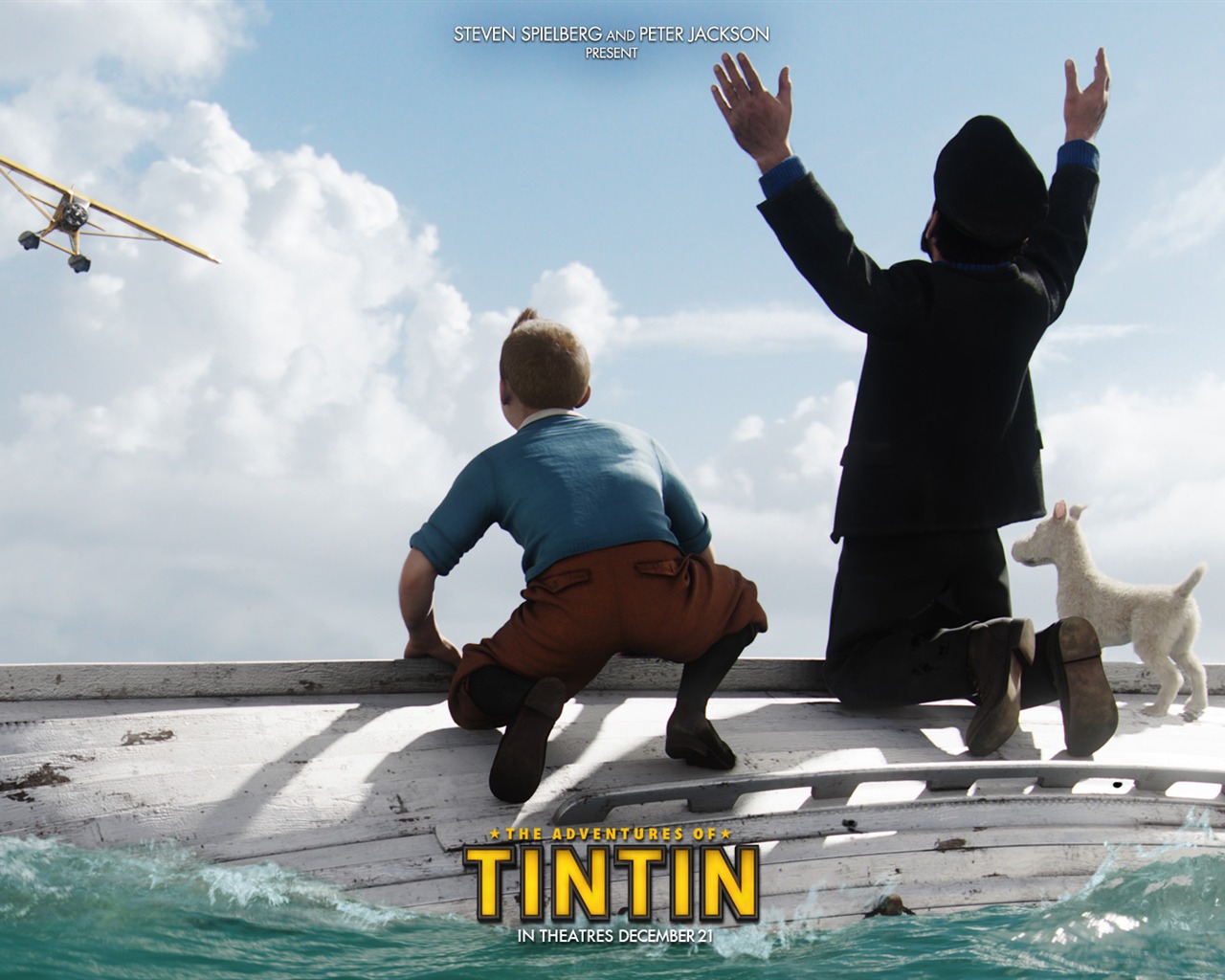 Las aventuras de Tintín fondos de pantalla HD #7 - 1280x1024